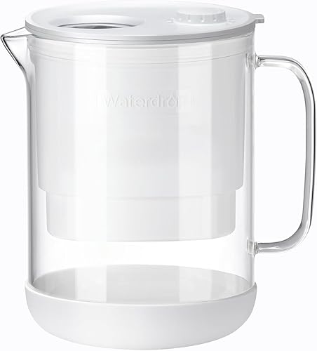 Waterdrop PT-72W Glass Water Filter Pitcher, 7-Cup, Eco-Friendly, NSF/ — Real-world performance testing in action