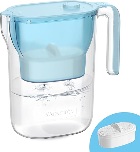 Waterdrop PT-05B-L Water Filter Pitcher, 7-Cup, NSF Certified, 200-Gal — Side-by-side comparison of top picks in this category