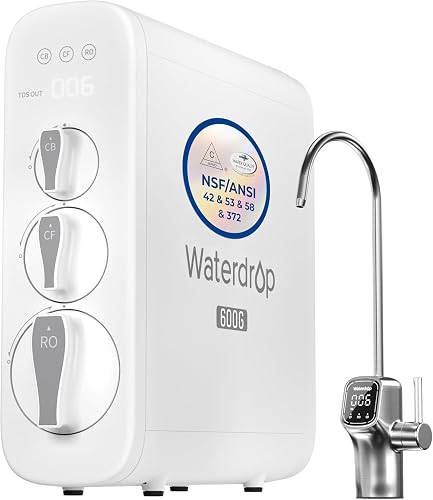 Waterdrop G3P600 Reverse Osmosis System, 8 Stage Tankless Reverse Osmo — Real-world performance testing in action