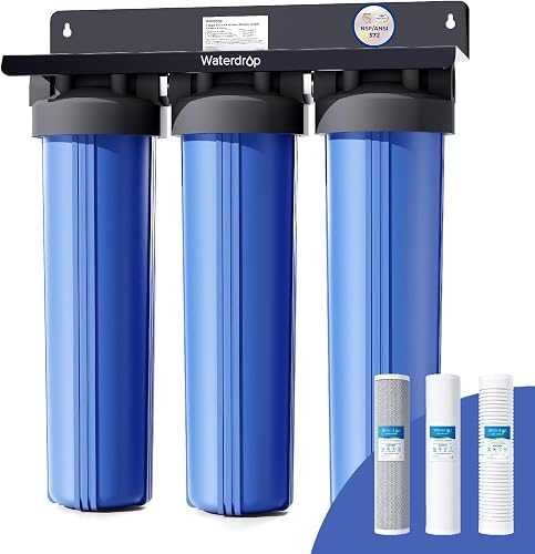 Waterdrop 3-Stage Whole House Water Filter System,with Carbon Filter&S — Real-world performance testing in action
