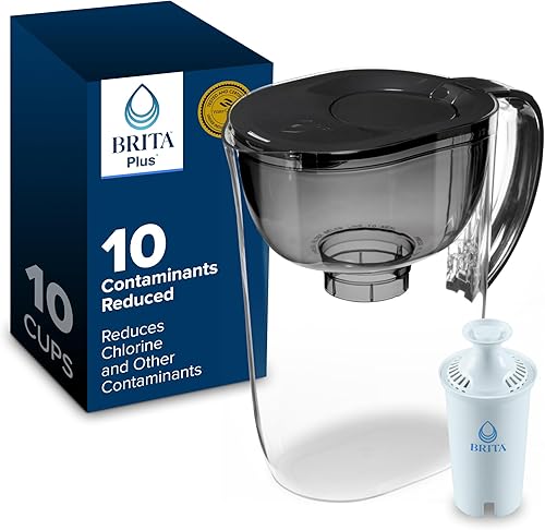 Brita Large 10-Cup Water Filter Pitcher with BritaPlus Filter, WQA NSF — Real-world performance testing in action