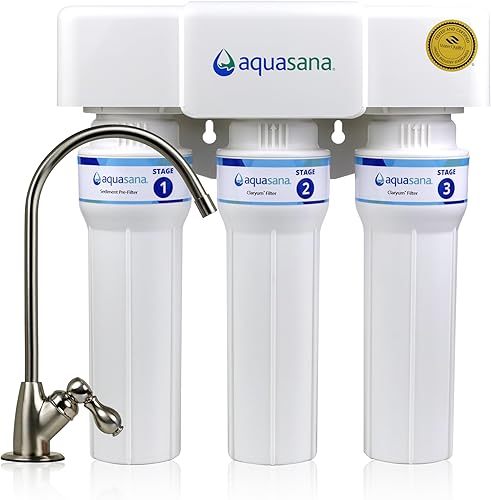 Aquasana Under Sink Water Filter | 3-Stage Max Flow Claryum Filtration — Our hands-on testing setup for whole house water filtrati