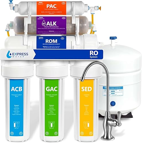 Express Water ROALK5D 10-Stage Alkaline Under Sink Reverse Osmosis Wat — Side-by-side comparison of top picks in this category