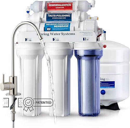 iSpring RCC7AK 6-Stage Reverse Osmosis System, NSF/ANSI 58 Certified, — Build quality and design details up close