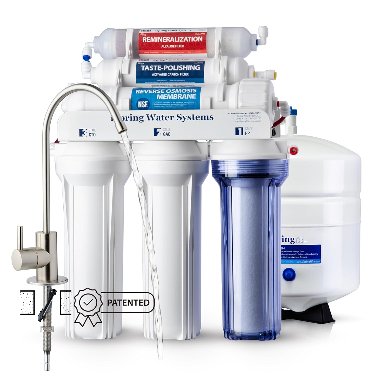 Reverse Osmosis (iSpring RCC7AK)