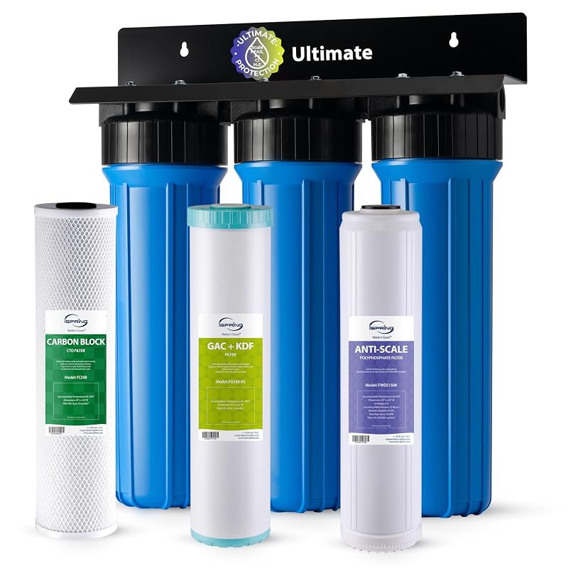 iSpring WGB32B 3-Stage Whole House Filter